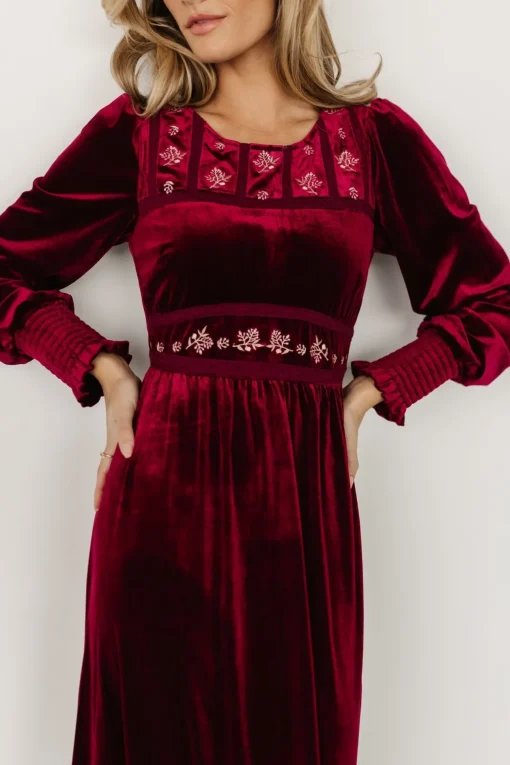 Ingrid Velvet Maxi Dress | | Baltic Born Store