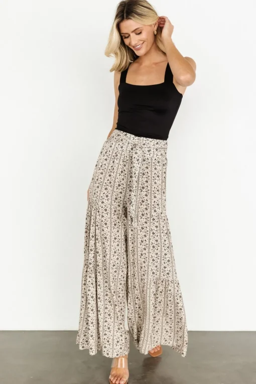 Izmir Pants | Sand + Black | Baltic Born Outlet