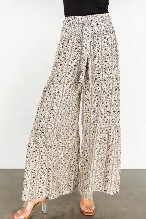 Izmir Pants | Sand + Black | Baltic Born Outlet