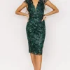 Jacqueline Embossed Midi Dress | | Baltic Born Discount