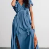 Jennifer Deep V Maxi Dress | | Baltic Born Shop
