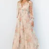 Layla Tulle Maxi Dress | Romantic Floral | Baltic Born Cheap