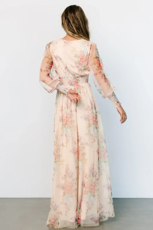 Layla Tulle Maxi Dress | Romantic Floral | Baltic Born Cheap