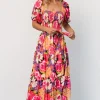 Mazatlan Maxi Dress | Vibrant Floral | Baltic Born Flash Sale