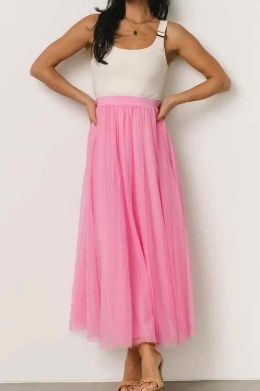 Mila Tulle Skirt | Taffy Pink | Baltic Born Shop