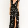 Orza Embroidered Maxi Dress | | Baltic Born Best Sale