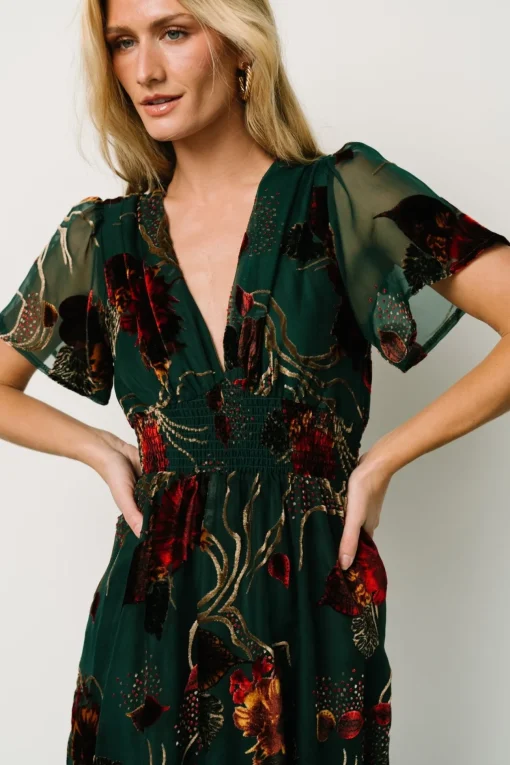 Valen Maxi Dress | Jade Multi | Baltic Born Online