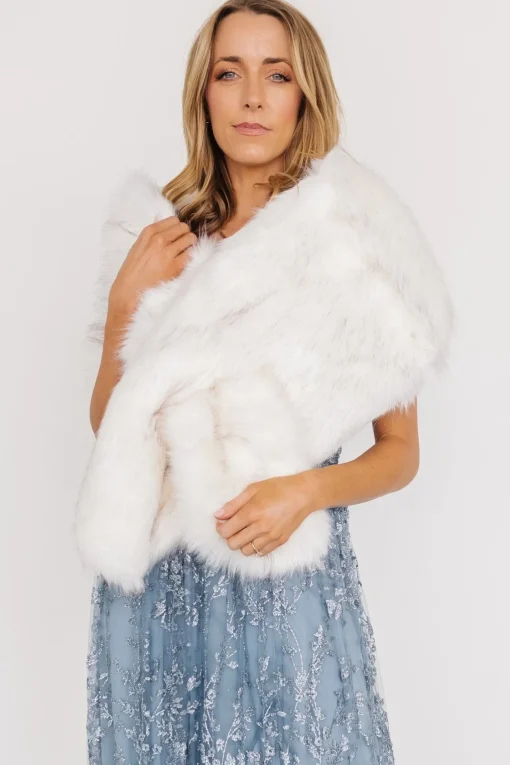 Valerie Faux Fur Shawl | | Baltic Born Shop