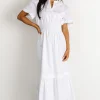 Vera Maxi Dress | Off White | Baltic Born Online