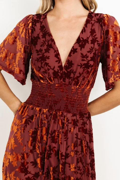 Veronica Velvet Maxi Dress | | Baltic Born Shop